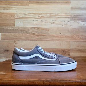 Men's Gray Vans Old Skool sneakers